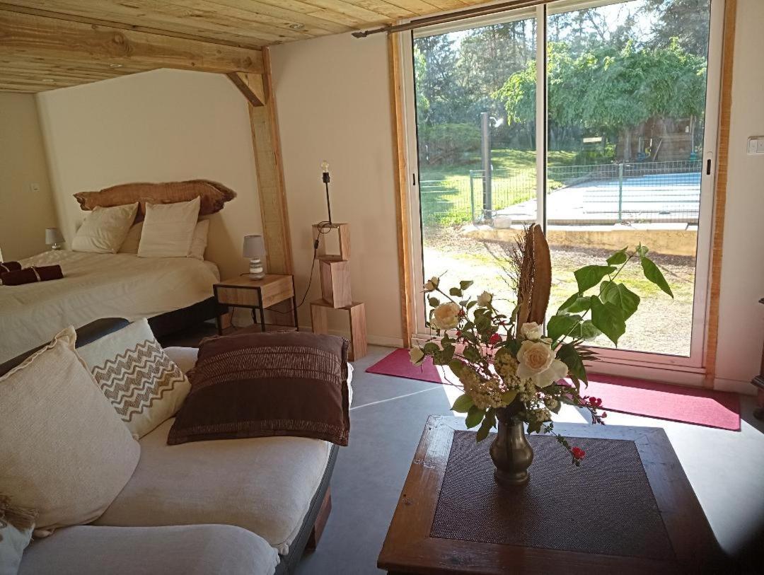 La Canette De Phil - Chambre D'Hotes, Independante - Vue Sur Piscine Samatan Exterior foto